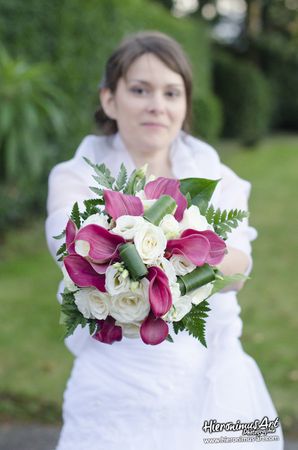 Fleurs mariage Quimperle Mellac Bannalec